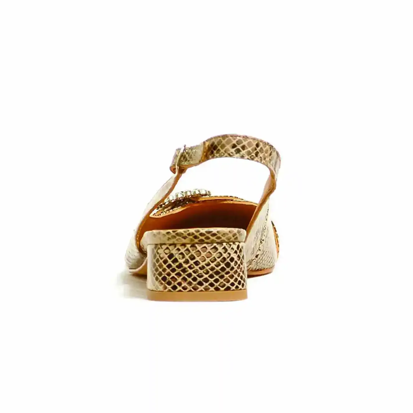 Sacapuce ALENA serpent marron