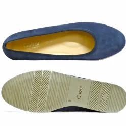 Sacapuce ALINE velours bleu
