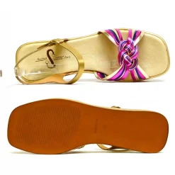 Sacapuce ANGELINA multicolore platine