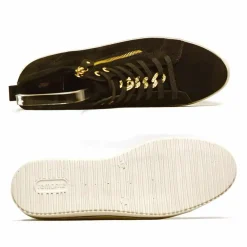 Sacapuce BEKI cuir velours noir