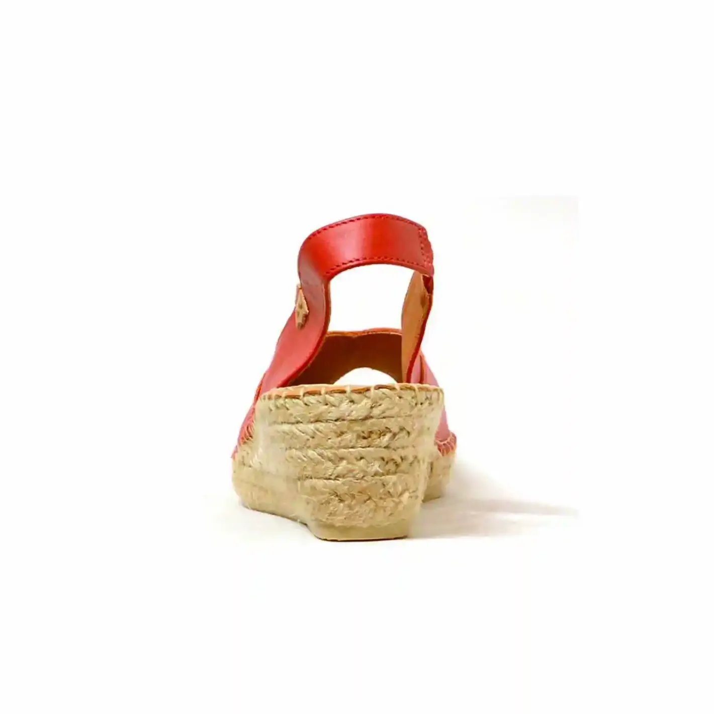 Sacapuce BERNIA cuir rouge