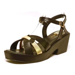 Sacapuce CHICA cuir noir platine