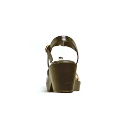Sacapuce CHICA cuir noir platine