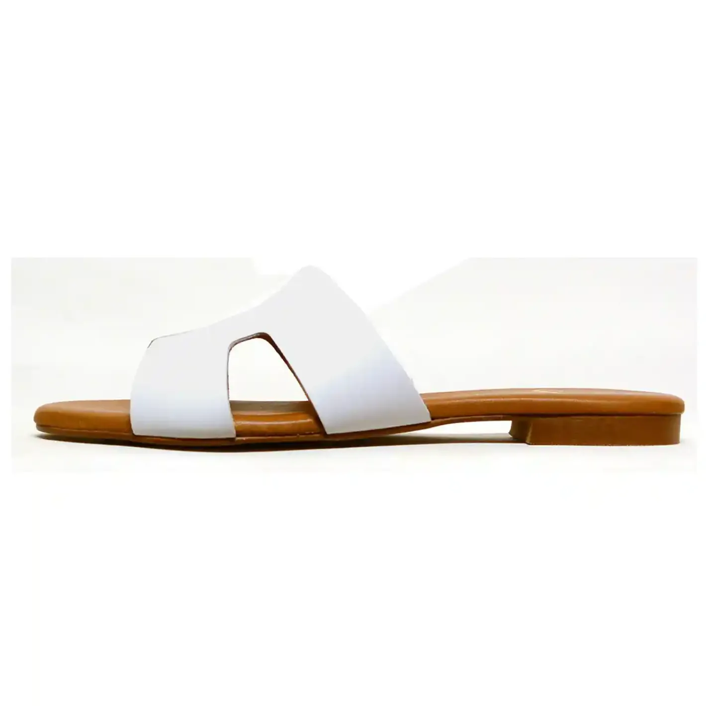 Sacapuce CLARICE cuir blanc