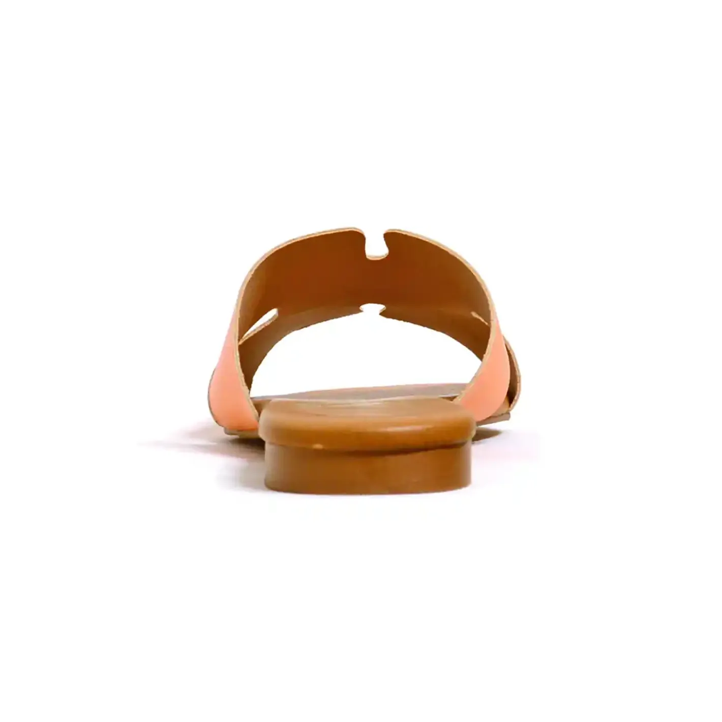 Sacapuce CLARICE cuir orange