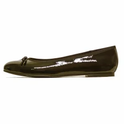 Sacapuce DALIA vernis fripé noir