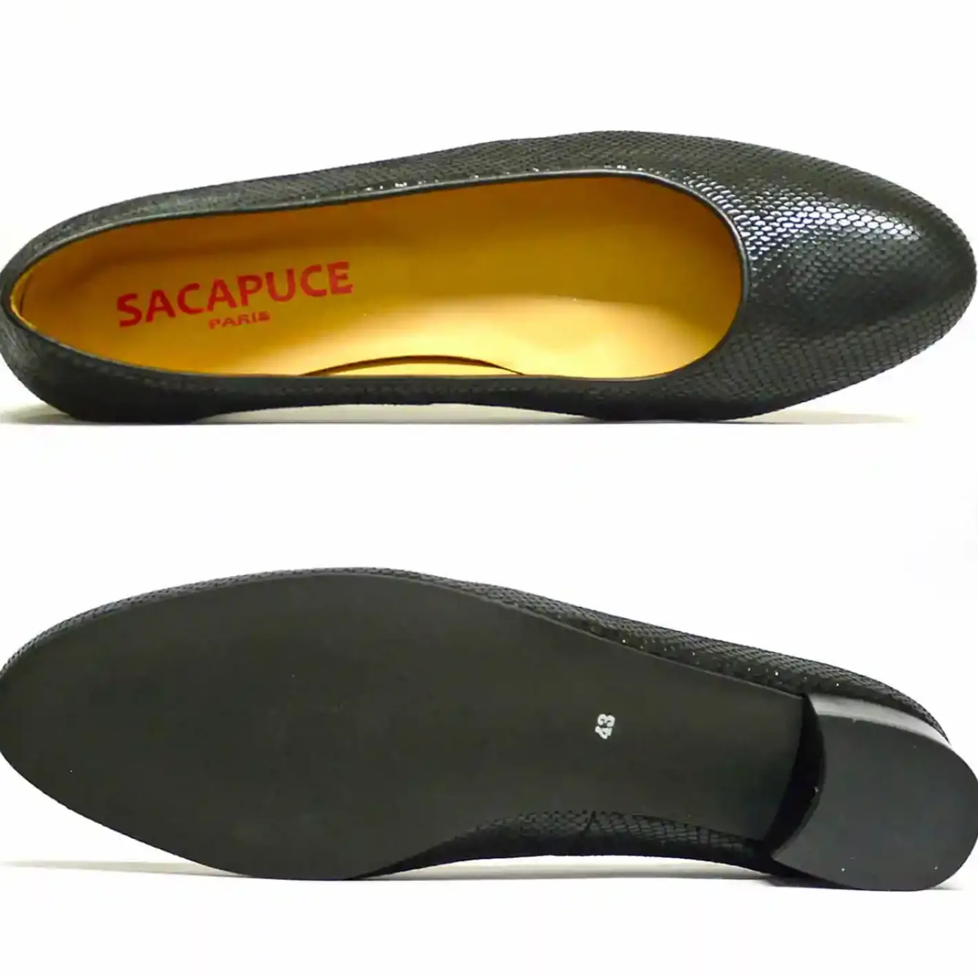Sacapuce EPOUX python noir