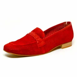 Sacapuce ESTELA velours rouge