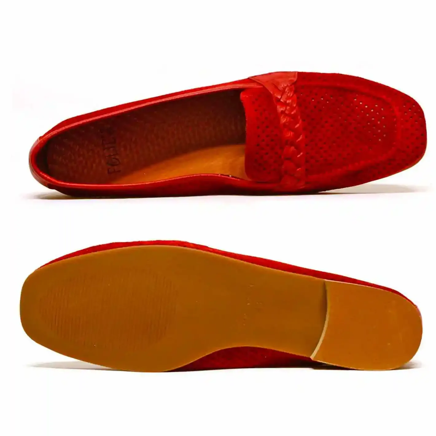 Sacapuce ESTELA velours rouge