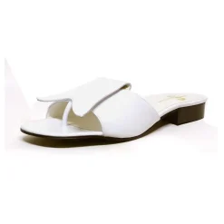 Sacapuce FLUIDE cuir blanc