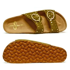 Sacapuce GARDEN velours kaki