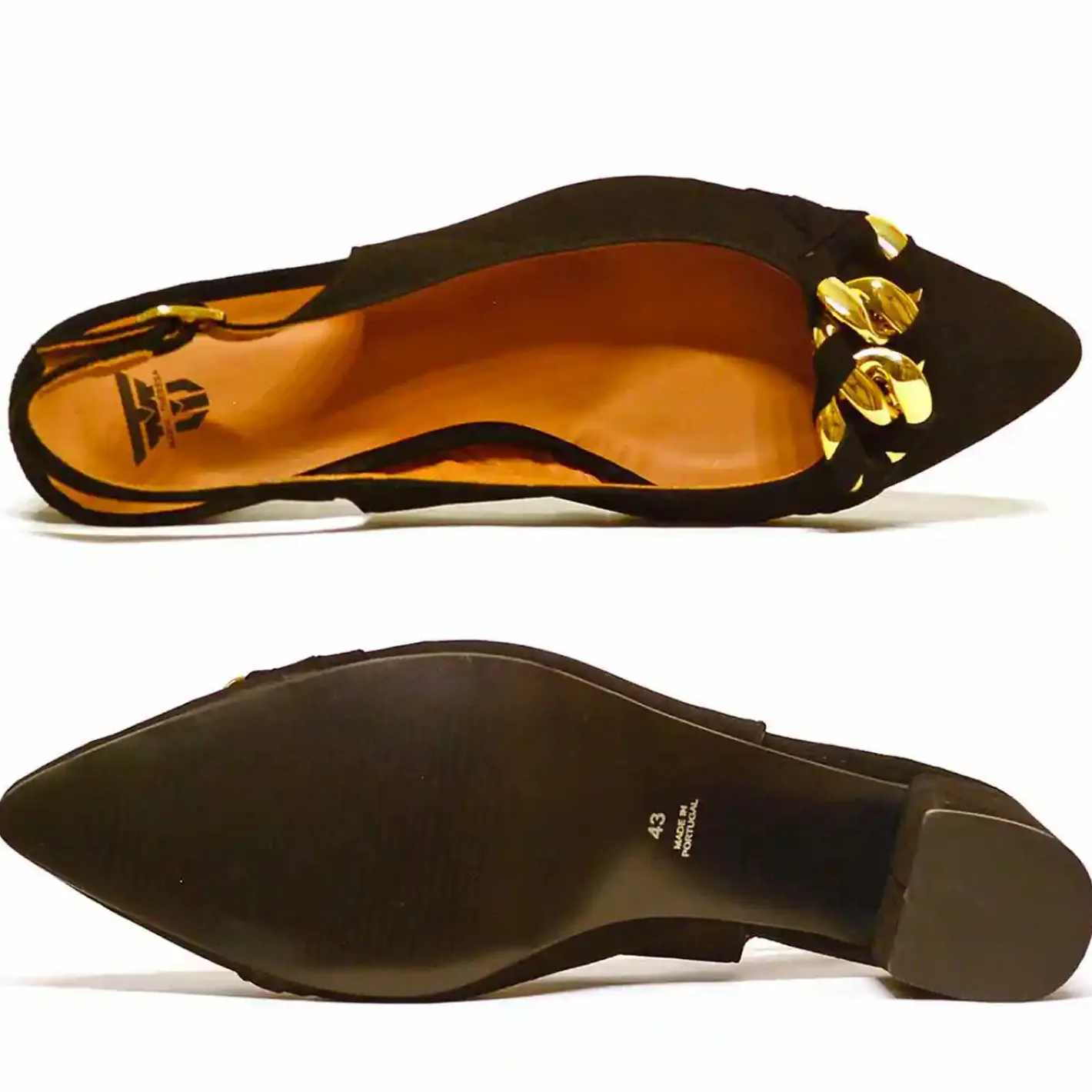 Sacapuce GRADI cuir velours noir