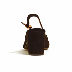 Sacapuce GRADI cuir velours noir
