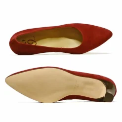 Sacapuce LAETITIA velours bordeaux