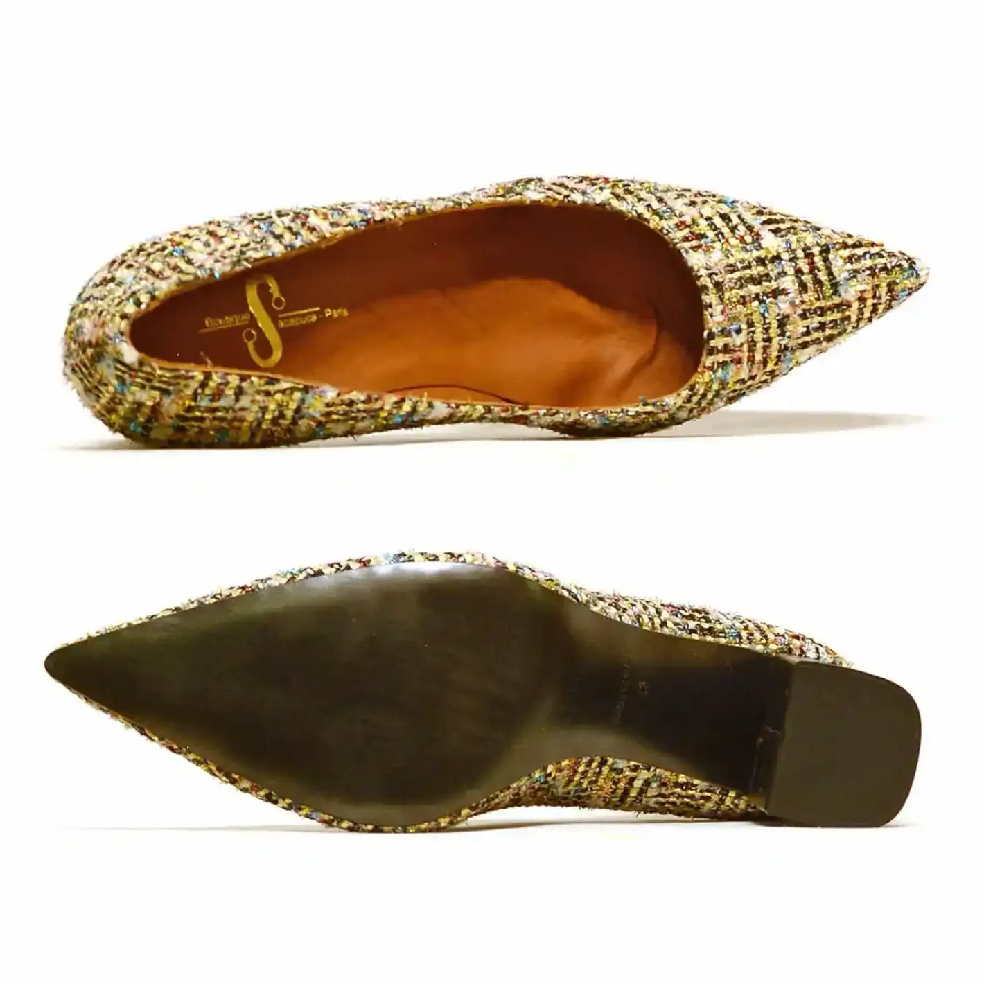 Sacapuce LARINE textile noir or