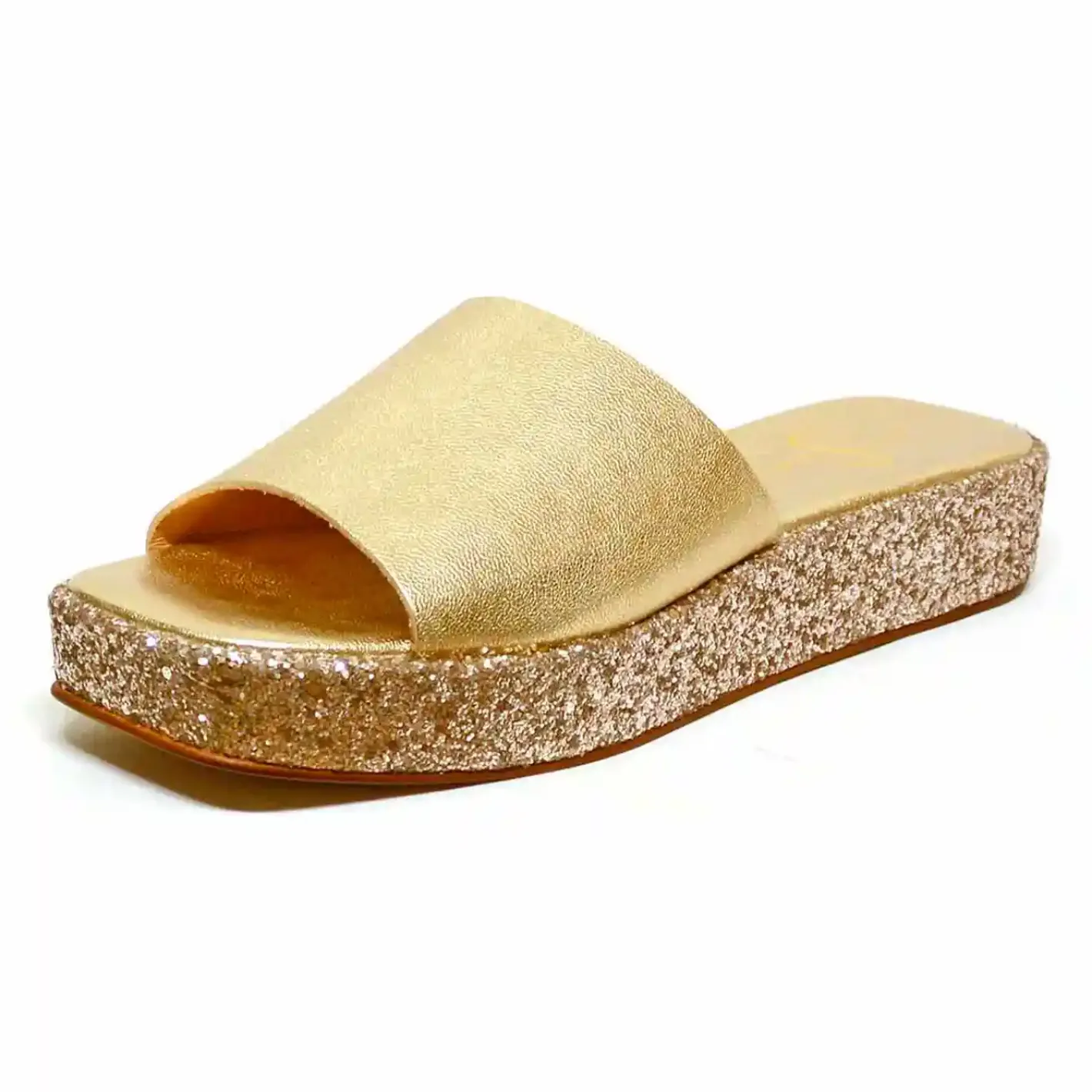 Sacapuce MANGO platine glitter ton
