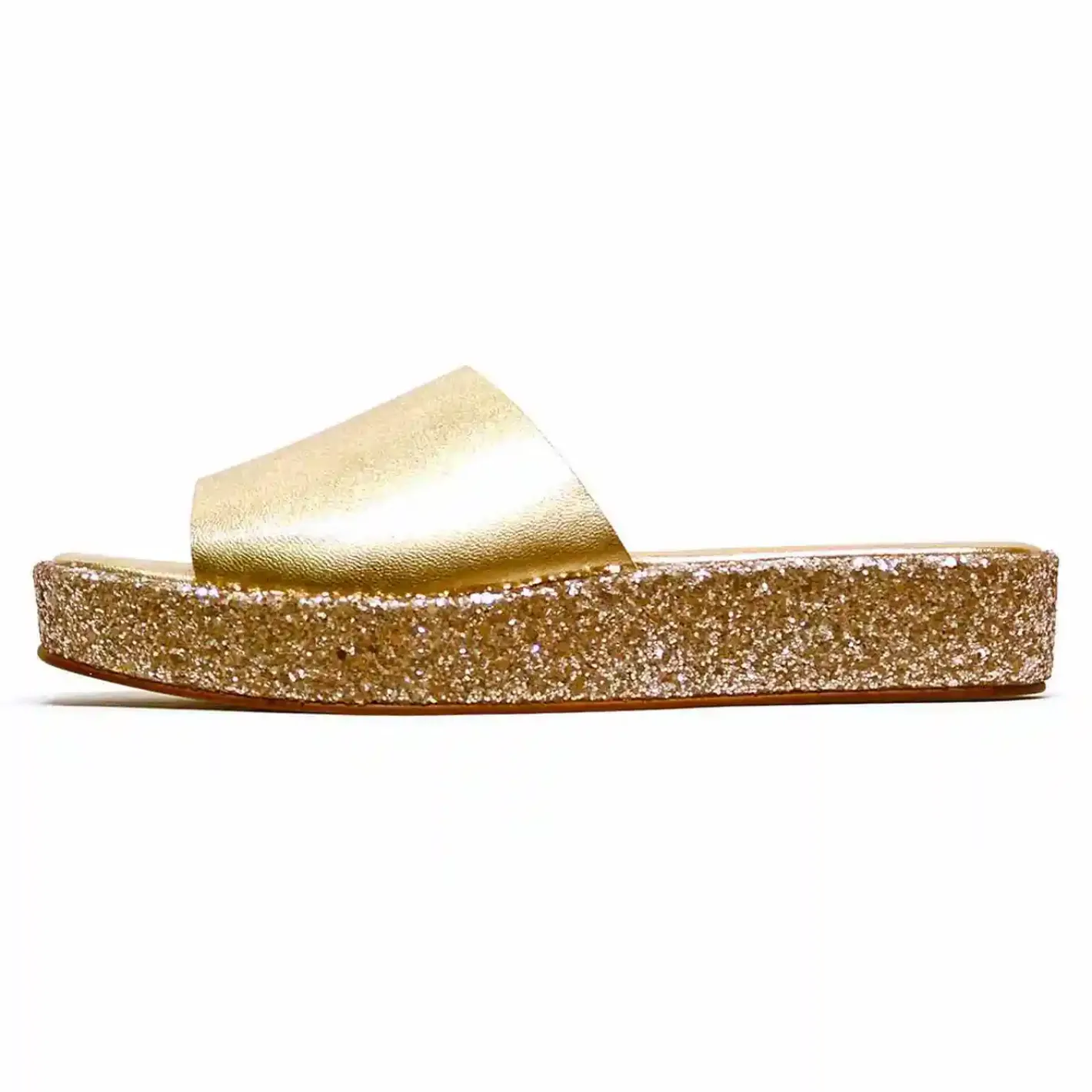 Sacapuce MANGO platine glitter ton