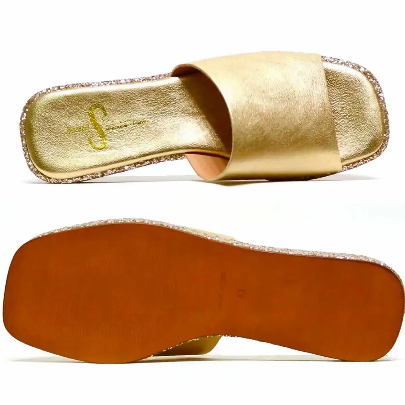 Sacapuce MANGO platine glitter ton