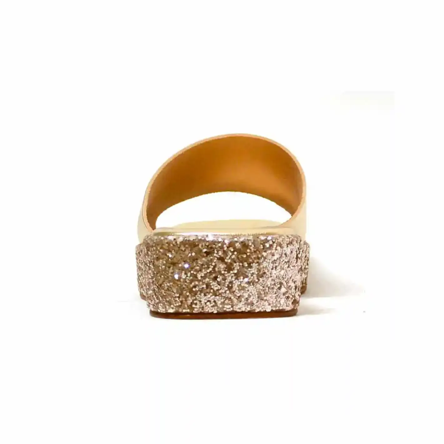 Sacapuce MANGO platine glitter ton