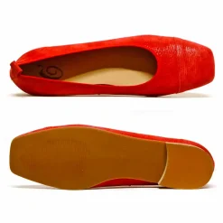 Sacapuce MAREVA nubuck rouge