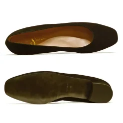 Sacapuce MARISA cuir velours noir