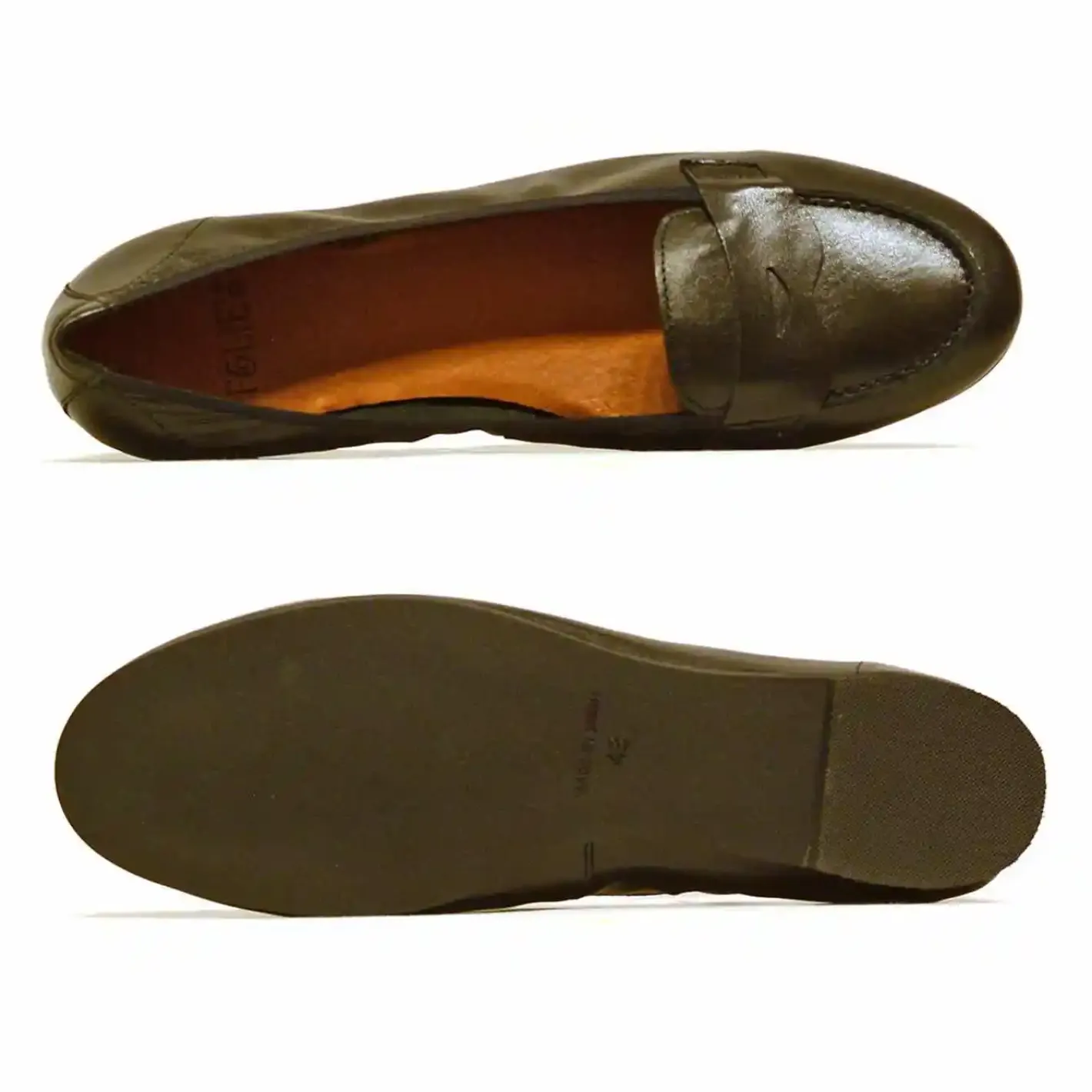 Sacapuce MELUN cuir noir