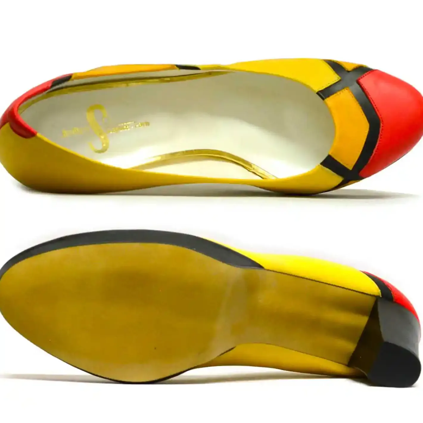 Sacapuce MISTER multi jaune lisse