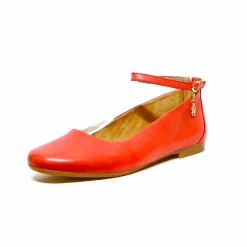 Sacapuce Naima cuir rouge