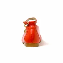 Sacapuce Naima cuir rouge