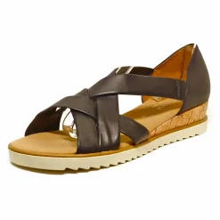 Sacapuce NATANAE cuir bleu nuit