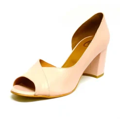Sacapuce Patricia cuir rose