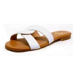 Sacapuce PLANI cuir blanc