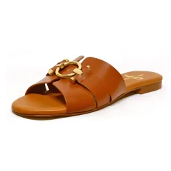 Sacapuce SANTA cuir marron