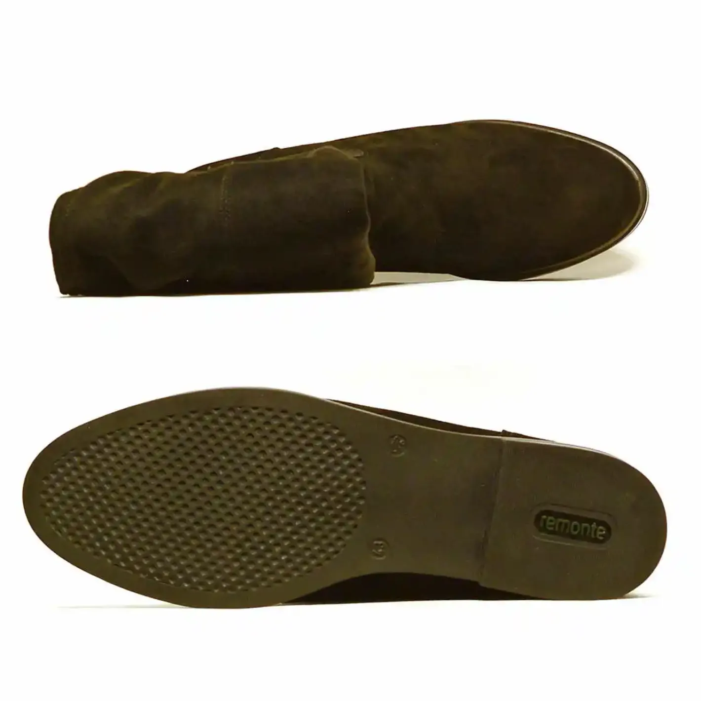 Sacapuce SHANONE cuir velours et stretch noir