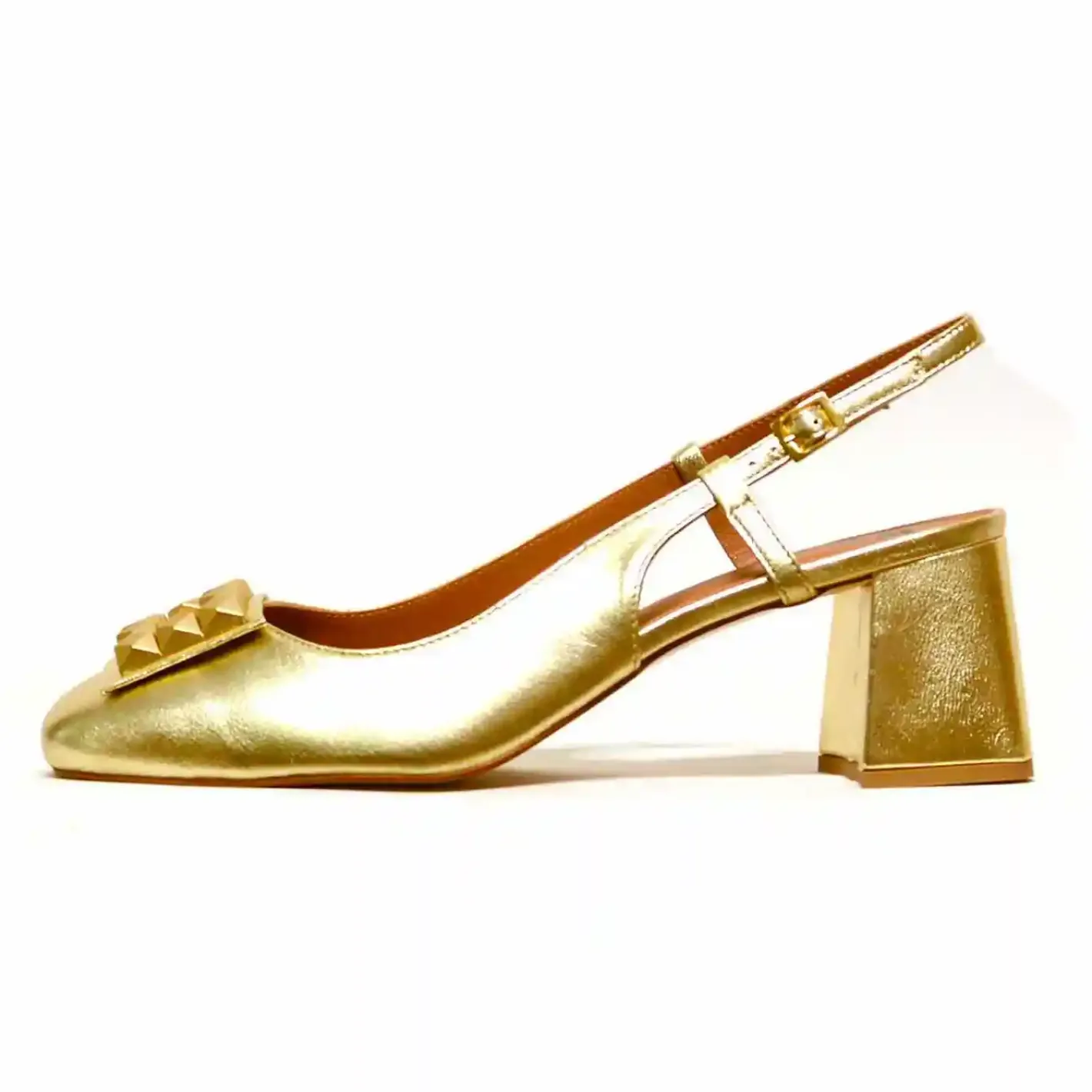 Sacapuce SORRENTE cuir platine
