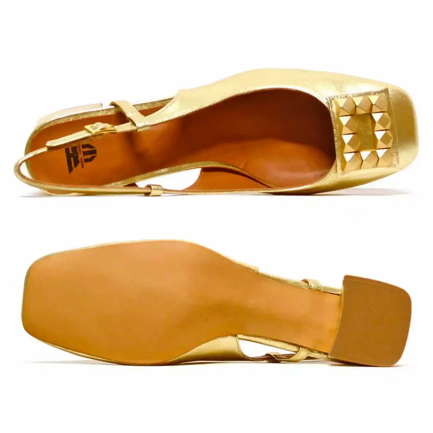 Sacapuce SORRENTE cuir platine