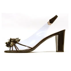 Sacapuce SYBILE transparente noir