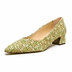Sacapuce TANIA textile vert or