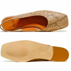 Sacapuce TILDE cuir velours saumon