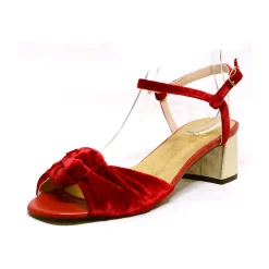 Sacapuce TRICIA velours rouge
