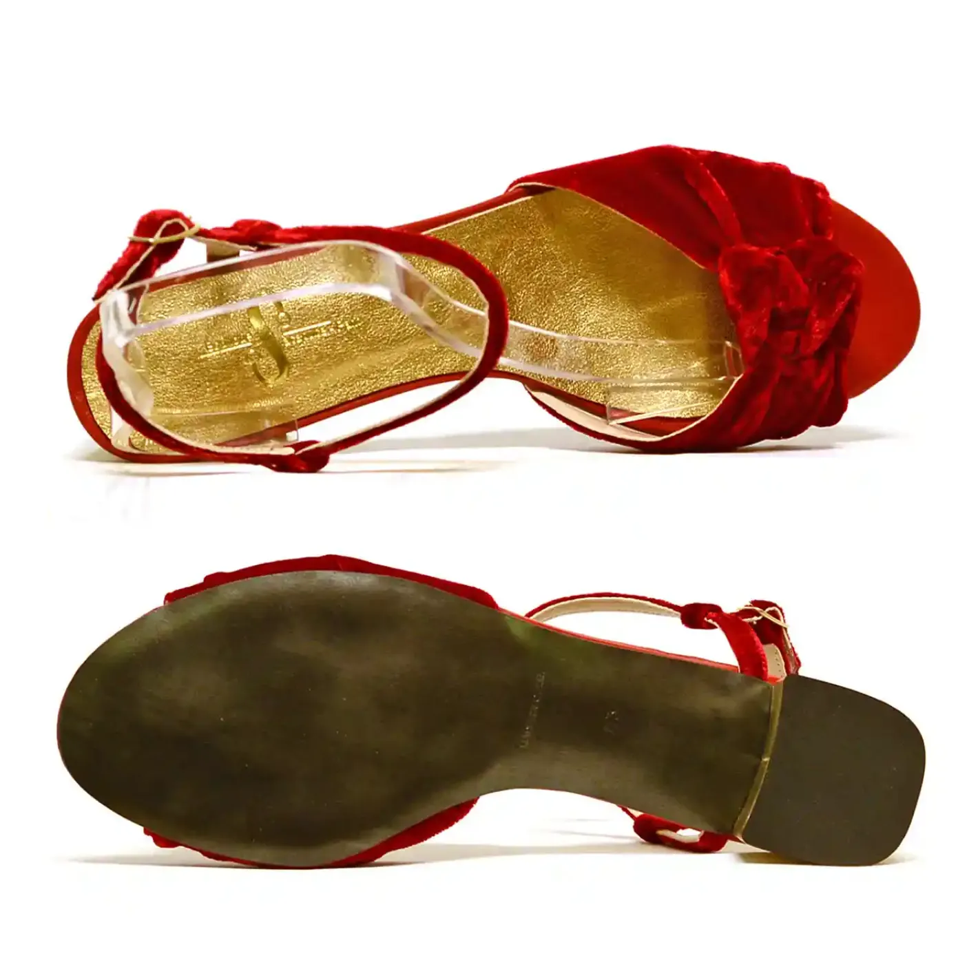 Sacapuce TRICIA velours rouge