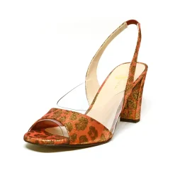Sacapuce VICTORINE mica rouge or